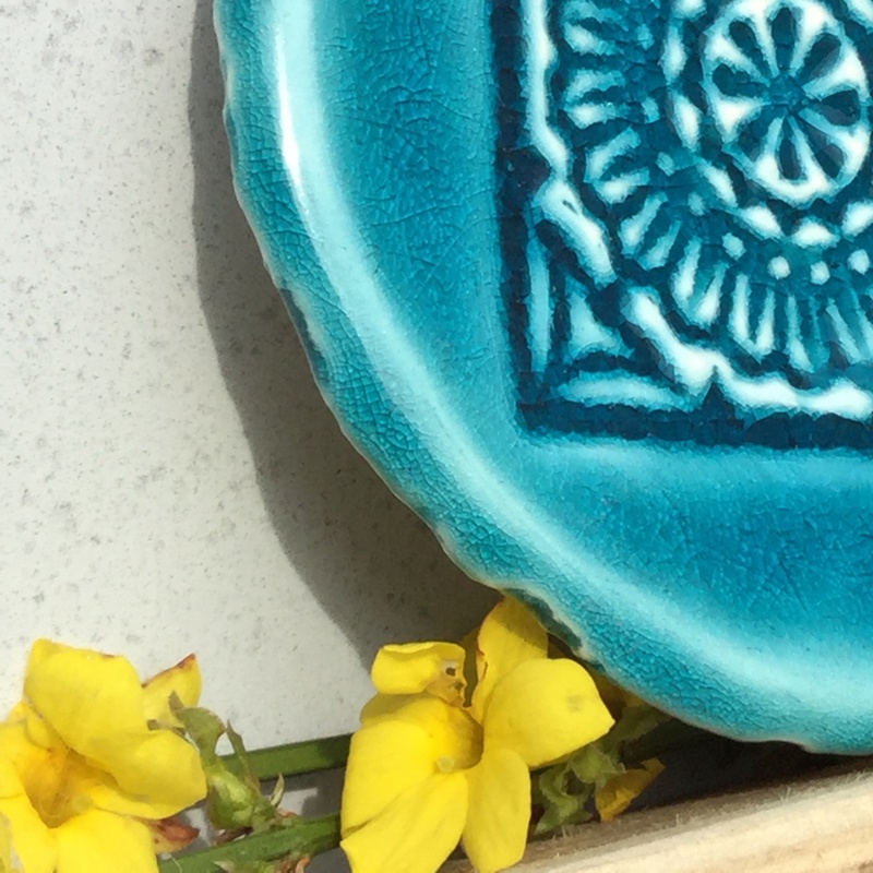 9353 Orientblau im Relief