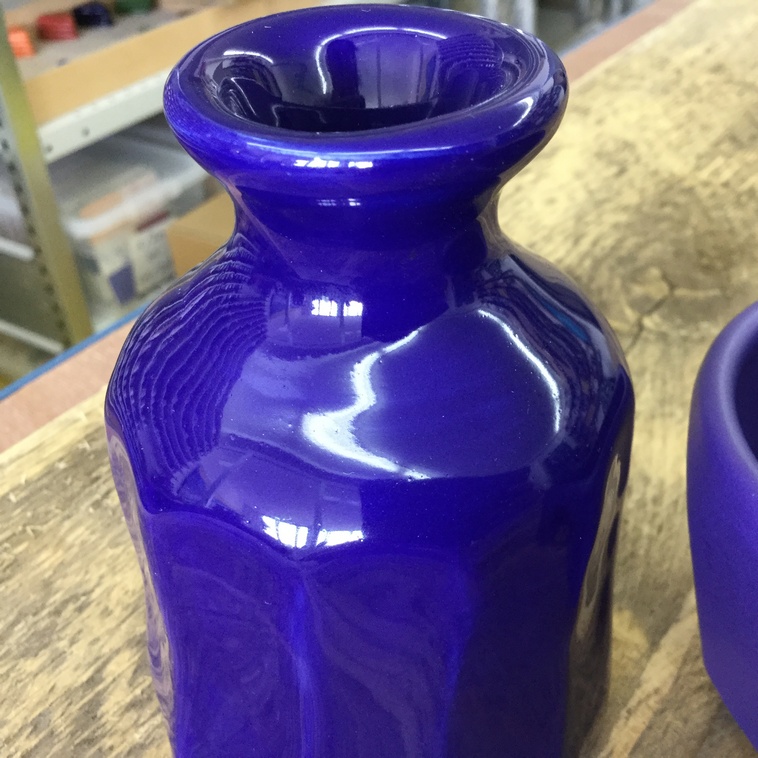 Vase, 9381 Royalblau