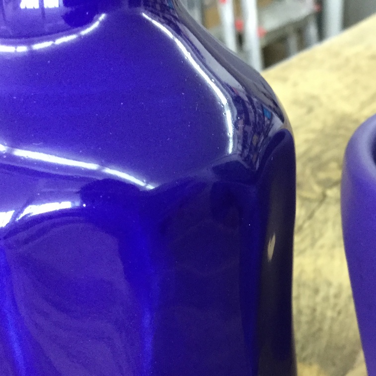 Vase, 9381 Royalblau
